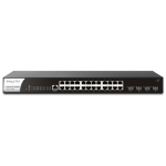 Draytek G2280x Managed Gigabit Ethernet (10/100/1000) 1U Black, Steel