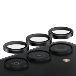 PanzerGlass ® Hoops® Black Camera Lens Protector Samsung Galaxy S24 | S23 | S23+