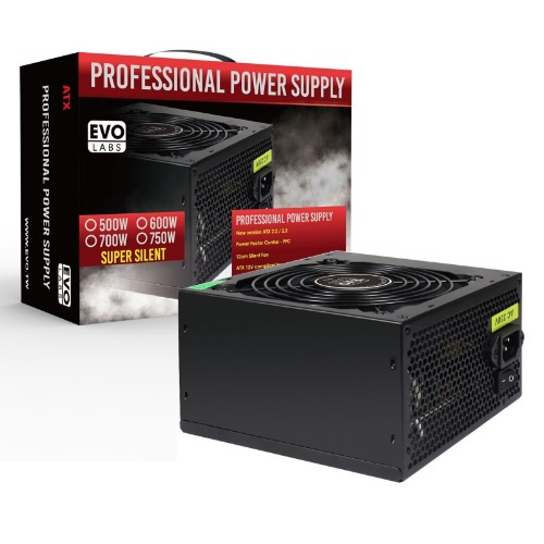 Evo Labs BR500-12BL power supply unit 500 W 20+4 pin ATX ATX Black