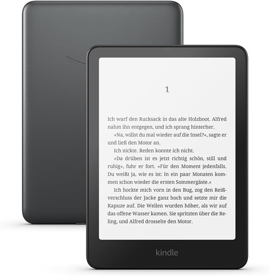 KIL Amazon Kindle Paperwhite Signature Edition e-book reader Touchscreen 32 GB Wi-Fi Black, Metallic