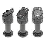 Brodit 215630 houder Passieve houder Zwart