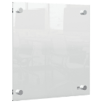 Nobo Transparent Acrylic Mini Whiteboard Wall Mounted 300x300mm