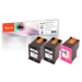 Peach PI300-658 ink cartridge 3 pc(s) Standard Yield Black, Cyan, Magenta, Yellow