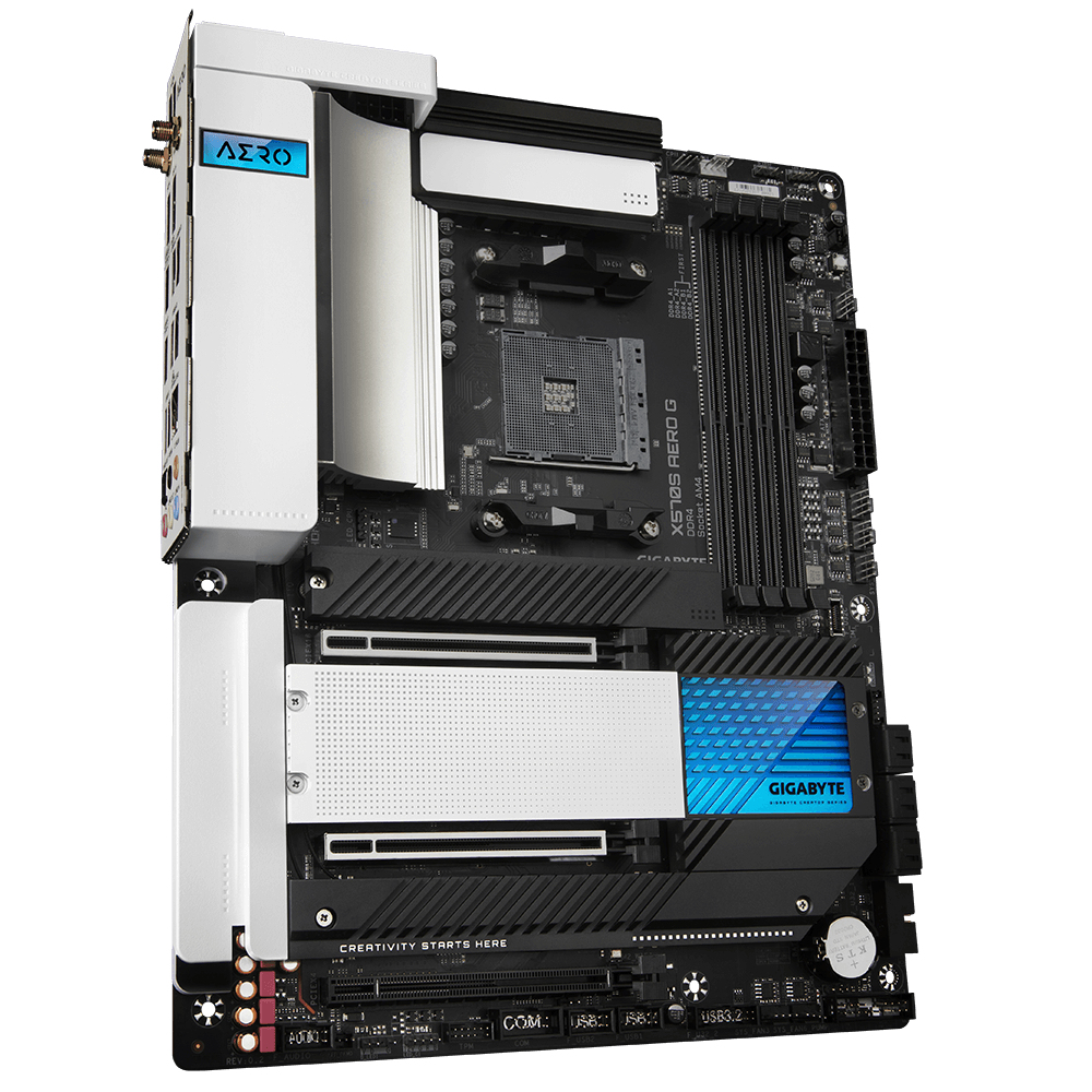 Image of Gigabyte X570S AERO G motherboard AMD X570 Socket AM4 ATX