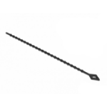 DeLOCK Beaded Cable Tie reusable L 150 x W 2.4 mm black 100 pieces