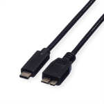 ROLINE USB 3.1 Cable, C-Micro B, M/M 0.5 m