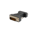 Prokord VGA F-DVI M kabelomvandlare (hane/hona) DVI-I Svart