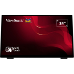 Viewsonic TD2465 signage display Interactive flat panel 24" LED 250 cd/m² Full HD Black Touchscreen