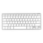 Inca IBK-569BT toetsenbord Thuis Bluetooth Metallic, Zilver