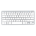 Inca IBK-569BT keyboard Home Bluetooth Metallic, Silver