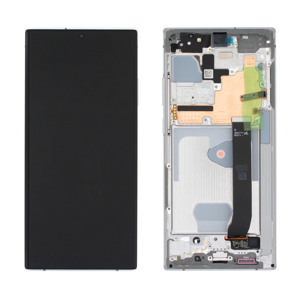 EU Product - Galaxy Note 20 Ultra LCD Display Original - Mystic White thumbnail