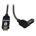 Tripp Lite High Speed HDMI Cable with Swivel Connectors, Ultra HD 4K x 2K, Digital Video with Audio (M/M), 3.05 m
