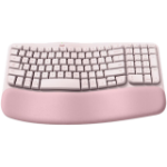 LOGITECH Wave Keys wireless ergonomic keyboard - Rose