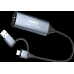 Microconnect MC-GEN-CH-V2 USB graphics adapter 3840 x 2160 pixels Black
