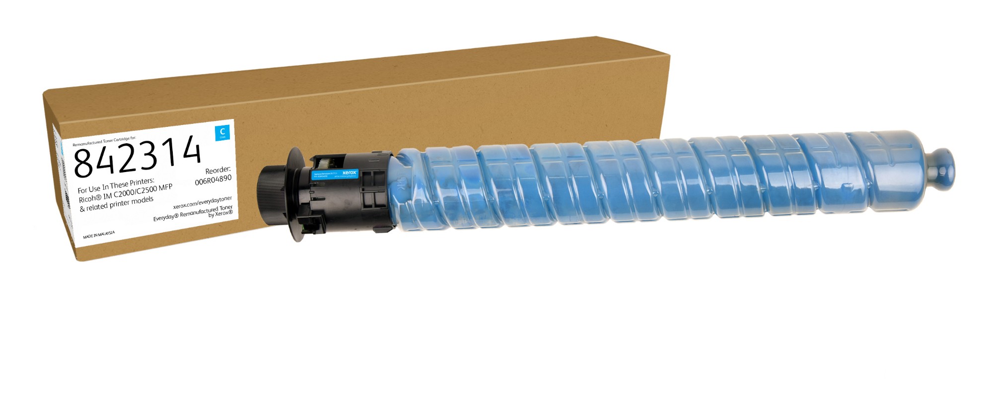 Xerox 006R04890 Toner cyan, 10.5K pages (replaces Ricoh 842314) for Ricoh IM C 2000