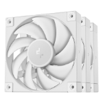 DeepCool FD12 WH-3 IN 1 Computer case Fan 12 cm White 3 pc(s)