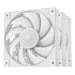 DeepCool FD12 WH-3 IN 1 Computer case Fan 12 cm White 3 pc(s)