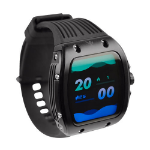 Perfect Choice PC-270201 reloj inteligente y deportivo 4.47 cm (1.76") 47 mm Digital 320 x 385 Pixeles Pantalla táctil Negro