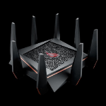 ASUS ROG Rapture GT-AC5300 wireless router Gigabit Ethernet Tri-band (2.4 GHz / 5 GHz / 5 GHz) Black