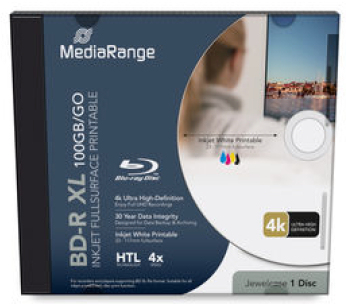 MediaRange MR520 blank Blu-Ray disc BD-R 100 GB 1 pc(s)