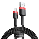 Baseus CATKLF-A91 mobile phone cable Black 0.5 m USB A USB C