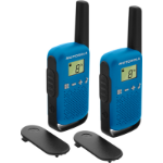 Motorola TALKABOUT T42 two-way radio 16 channels Black,Blue