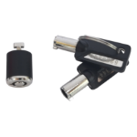 Conceptronic CUSTODIO03BSM Keyed Chassis Lock, Standard Security Slot, Master Keyed Compatible