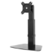 Manhattan TV & Monitor Mount (Gas Spring), Desk, Tilt/Swivel/Rotation/Height, 1 screen, Screen Sizes: 10-27", Black, Stand Assembly, VESA 75x75 to 100x100mm, Max 8kg, Lifetime Warranty