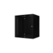Lanview RUM12U40MNBL rack cabinet 12U Wall mounted rack Black