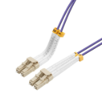 Lanview LVO231819-FLEX InfiniBand/fibre optic cable 10 m LC LC/LC Purple