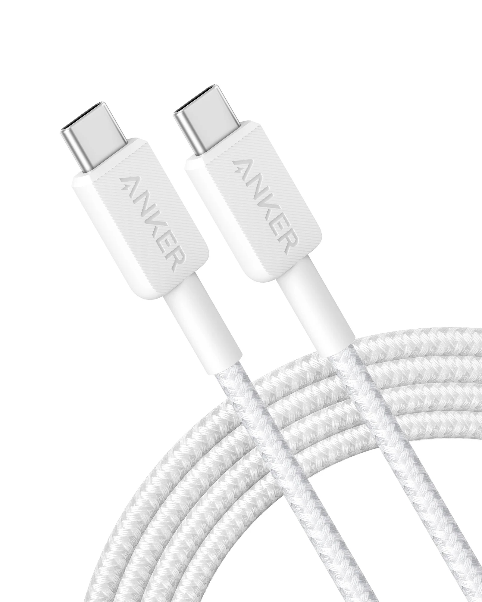 Anker Braided USB-C to Lightning Charging Cable 1.8 m. White