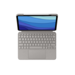 Logitech Combo Touch QWERTY US International Smart Connector Sand