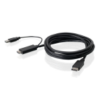 iogear G2LHDDP03 DisplayPort cable 120.1" (3.05 m) Black
