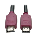 Tripp Lite P569-006-CERT HDMI cable 70.9" (1.8 m) HDMI Type A (Standard) Black, Magenta