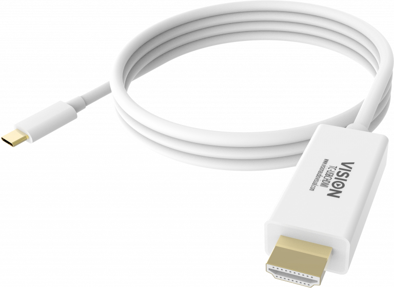 Image of Vision TC 2MUSBCHDMI USB graphics adapter 3840 x 2160 pixels White