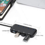 JLC Q12 USB to 4 Port USB 3.0 Hub