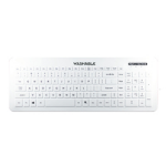 Man & Machine Very Cool Flat keyboard USB QWERTZ German White
