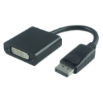 Microconnect DPDVI015 video cable adapter 0.15 m DisplayPort DVI-I Black