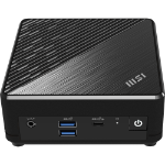 MSI Cubi N ADL-007DE Intel® N N100 4 GB DDR4-SDRAM 128 GB SSD Windows 11 Pro Mini PC Black