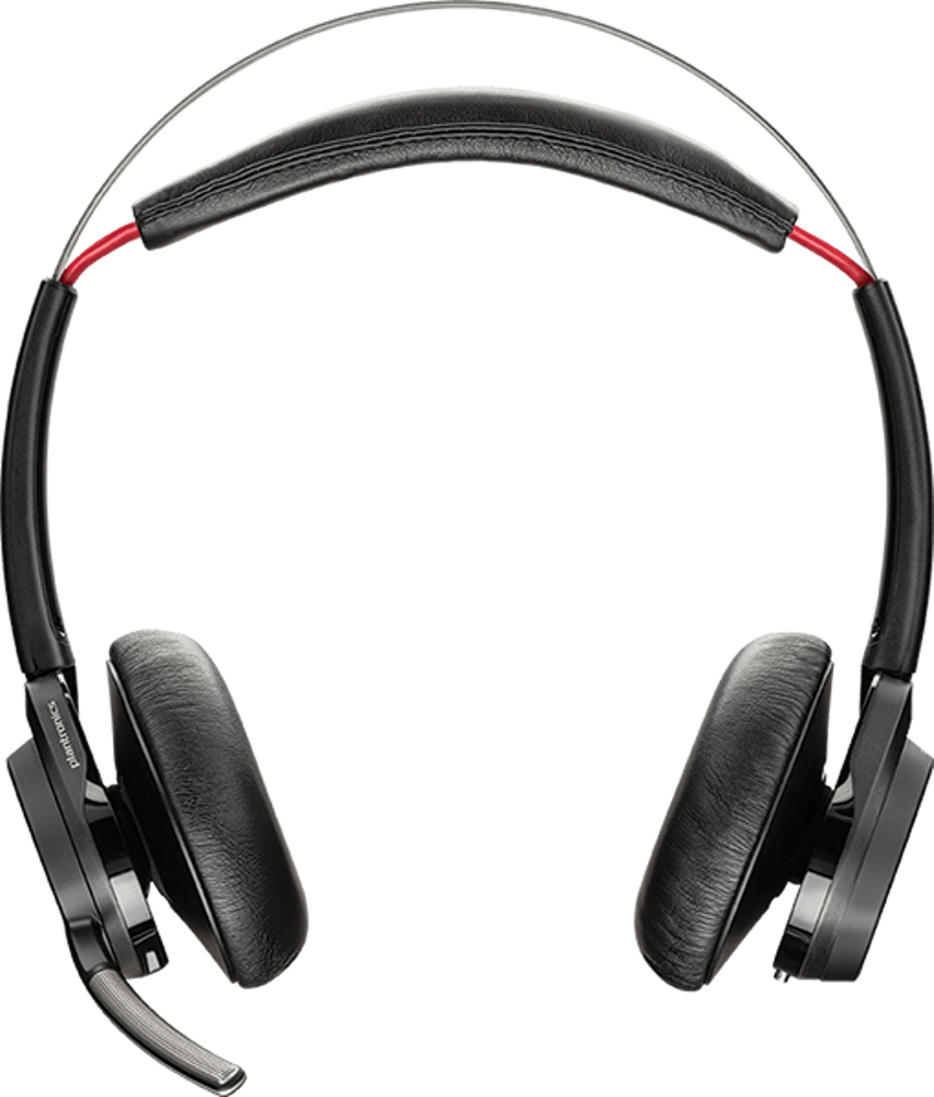 POLY Voyager Focus UC Headset Wireless Head-band Office/Call center Bl