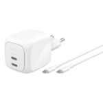 Belkin WCH020KQ2MWH-B6 oplader voor mobiele apparatuur Universeel Wit AC Snel opladen Binnen