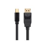 Monoprice 13373 DisplayPort cable 72" (1.83 m) Mini DisplayPort Black