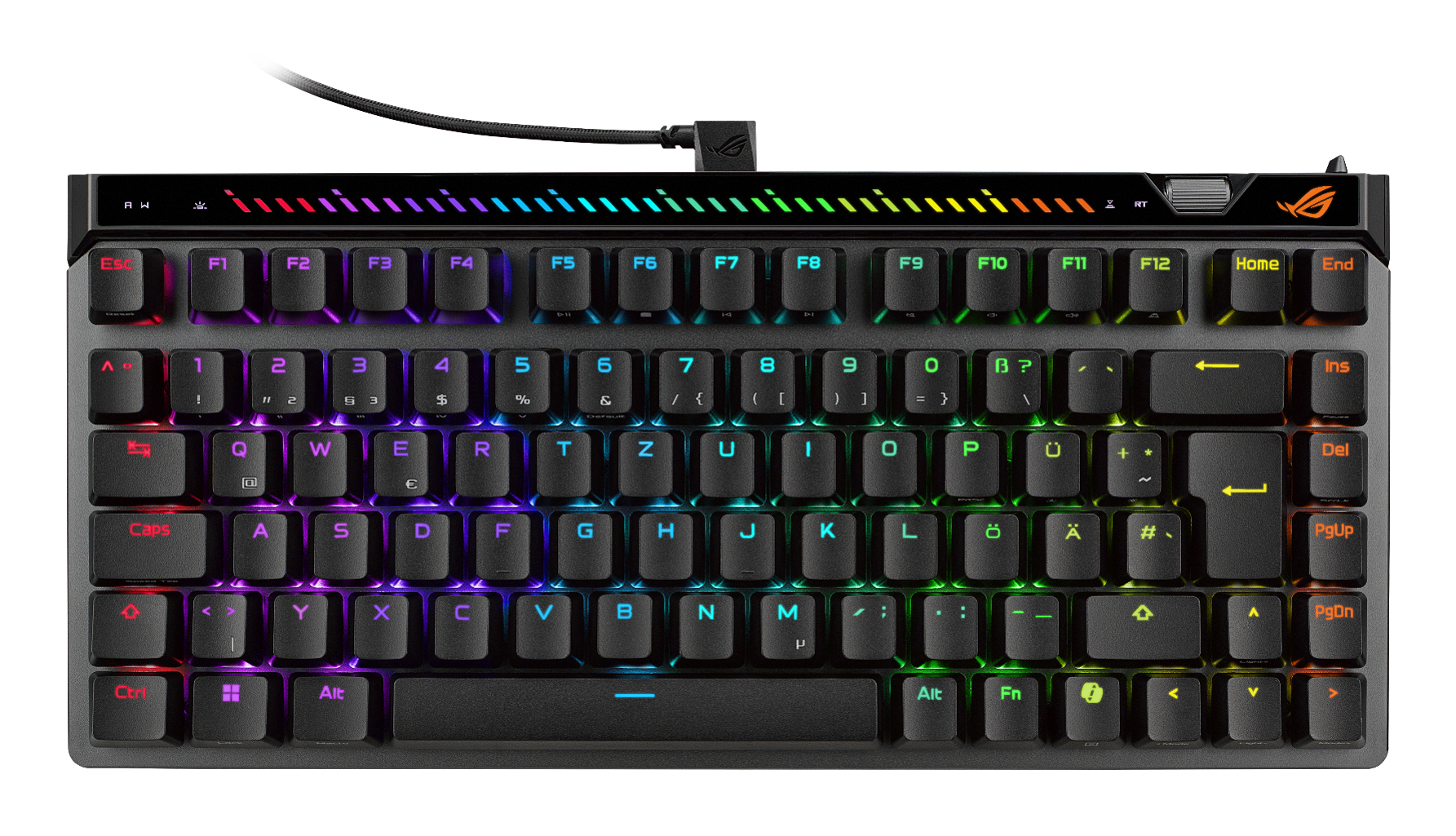 ASUS ROG Falchion Ace 75 HE keyboard Gaming USB Black