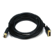Monoprice 2760 DVI cable 181.1" (4.6 m) DVI-D Black