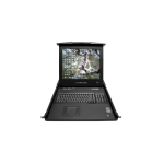 ADDER RD1716 rack console 43.2 cm (17") 1280 x 1024 pixels Metal Black 1U