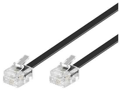 Image of Microconnect MPK182 telephone cable 2 m Black