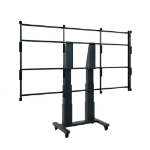 Hagor 6246 flat panel bureau steun 3,3 m (130") Zwart Vloer