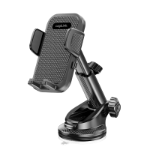 LogiLink Smartphone car holder, for dashboard and windscreen, black