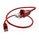 UNC PC6A-06F-RED-S networking cable 71.7" (1.82 m) Cat6a