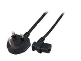 Image of Microconnect BS-1363/C13, 2 m Black BS 1363 C13 coupler